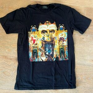 Michael Jackson Dangerous World Tour Tee T-shirt King of Pop Small